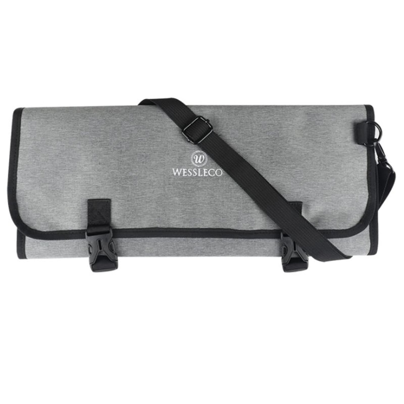 PUBAMALL Bolsa enrollable para cuchillos de chef, bolsa de almacenamiento