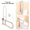 Grab Bars for Toilet Grab bar 304 Stainless Steel Foldable
