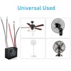 YukiHalu Ceiling Fan Capacitor CBB61 4.5uf + 6uf + 5uf