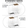 Mondazie Single-Side Gun Rack Stand, Vertical Rifle Display Holder with