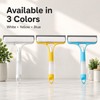 3-in-1 Window Cleaning Squeegee for Glass & Mirrors – Built-In