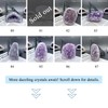HoHpHq HoHpHq Natural Amethyst Crystal - One Product one Image,