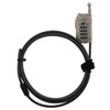 Burg-Wächter Snap+Lock 720 200 Cable Lock with Combination, Black