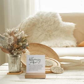 Difference Maker Definition Desk Small Wood Sign Signs with Wooden Stand,Inspirational Sign Decor for Home Office,Mentor Boss Coworker Teacher Appreciation Gifts Gift