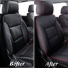Coverado Chevy Silverado Seat Covers, Faux Leather Seat Covers Fit