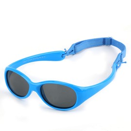 HIFOT Baby Girl Boy Sunglasses, UV Protection Polarised Toddler Sunglasses, Flexible Children's Sunglasses, Temple Not Foldable - Age 6 Months to 2 Years