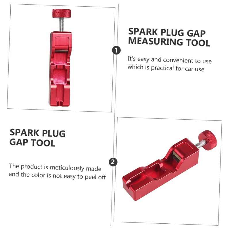 Mobestech Engine Measuring Accessory Spark Plug Gap Tool for Aluminium