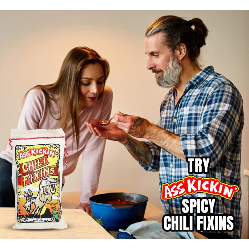 ASS KICKIN' Chili Fixins - 1 Pack 16oz. - Premium