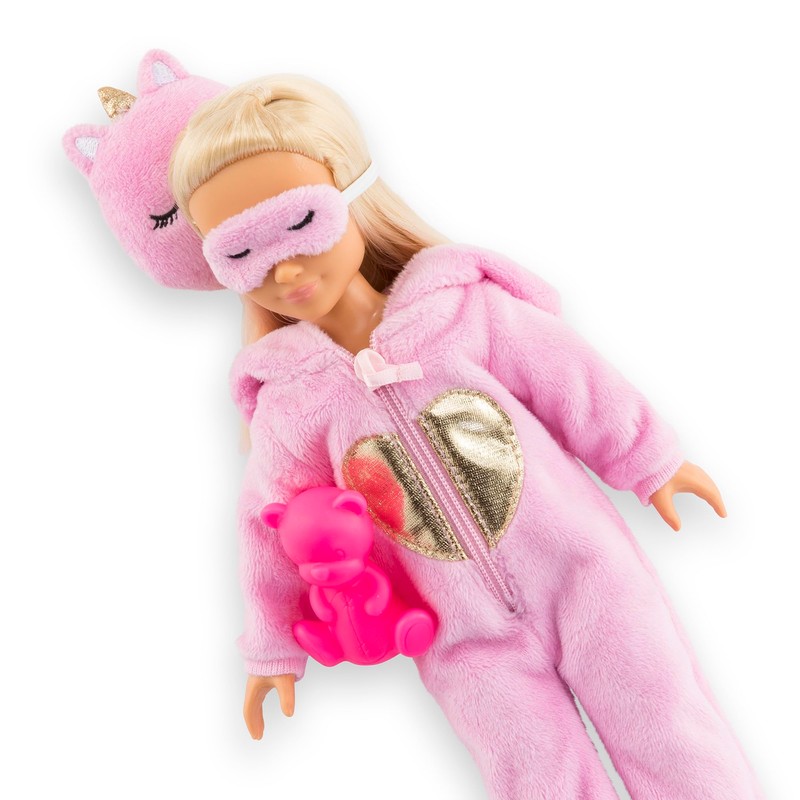 Corolle Girls Accessory Set Unicorn Onesie, 7 Pieces, for All