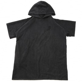 Sauna Poncho, Sauna Poncho, Men's, Women's, Microfiber, Lowliu, Sauna Goods, One Size Fits All (Black)