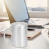 Stainless Steel Mug with Handle Lid DoubleLayer Heat Insulation Cup