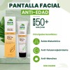Maya Solar Protector Solar Facial Anti-edad (50 Ml) Ácido Hialurónico