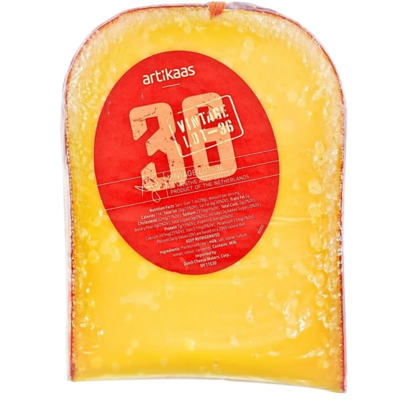 Artkaas 3-Year Aged Gouda Cheese – 8 oz | Firm