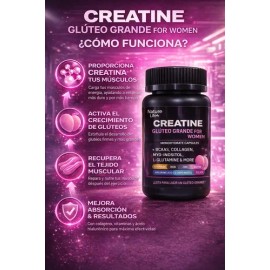 Creatina Para Mujeres  Collagen, Myo-inositol, Vitamin D3                                                                                             