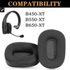 YunYiYi B450XT Replacement Earpads Compatible with BlueParrott B450-XT/B550-XT/B650-XT Noise Cancelling