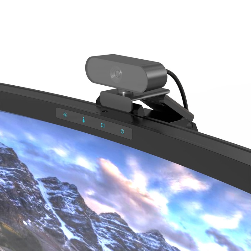ONWAY Curved Monitor Light Bar with Wireless Remote,Monitor Light Bar