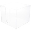 Plymor Clear Acrylic Tall-Stack Napkin Holder, 6.25" H x 7.25"