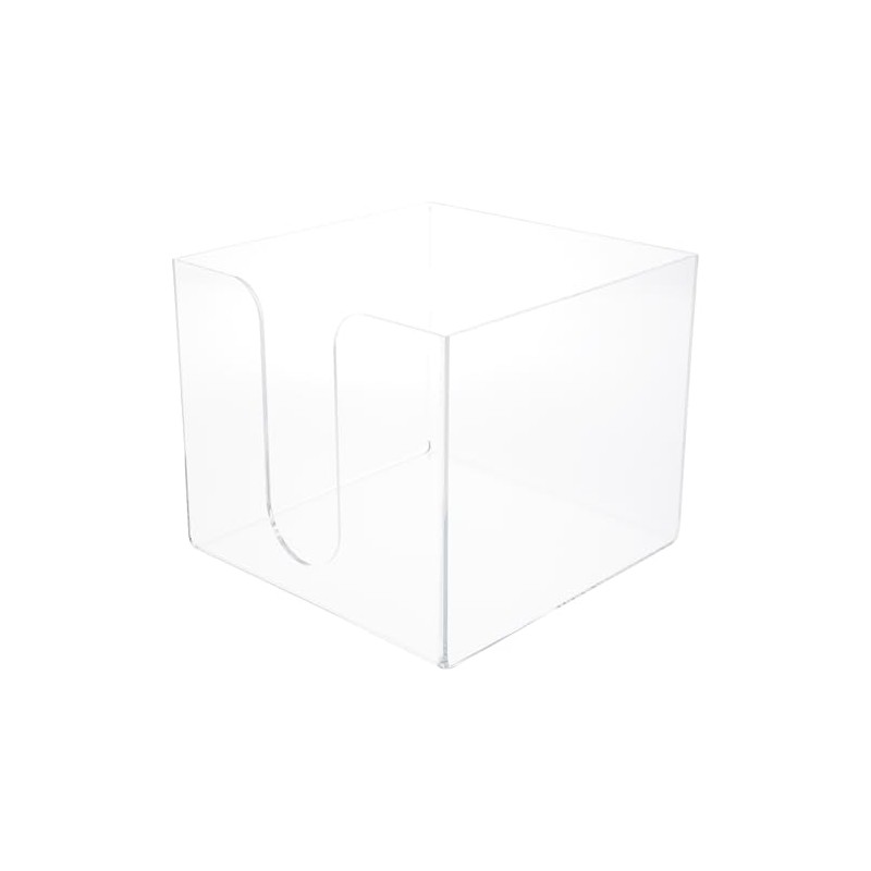 Plymor Clear Acrylic Tall-Stack Napkin Holder, 6.25" H x 7.25"