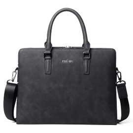 FSD. WG Business Bag Leather Messenger Bag Water Resistant Business Travel Briefcase Handbag Briefcase for Men