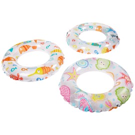 Intex Lively Print Swim Ring (Set of 3)