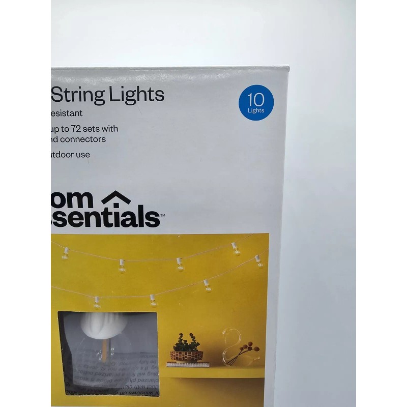 Room Essentials 2 String Bulb Lights LED Room Essentials NEW