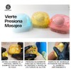 Set De 3 Cepillos Exfoliantes Facial Corporal De Silicona Esponja