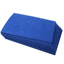 Polyester Felt Sheet Stiff 15 Sheets 20 x 30 cm(7-7/8 X 11-7/8 in 5/64 in Thick) (Blue)