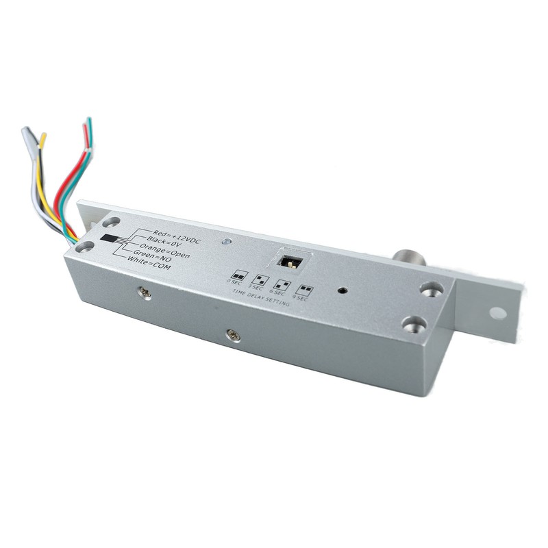 DC 12V 5 Lines Electric Bolt Lock Narrow Deadbolt Drop