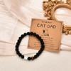 Gifts for Cat Dads Beaded Bracelets for Men Pet Gifts