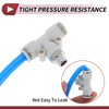 HEROFFIX Push to Connect Air Fittings 5/32" t Type Air
