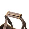 Waxed Canvas Tool Pouch,Garden Tool Bag Organizer with 14 Extra