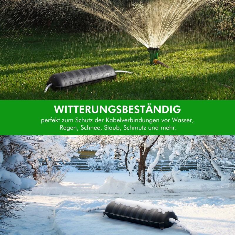 Outdoor IP44 Waterproof Safe Box, Weather-Resistant Big Protective Box for