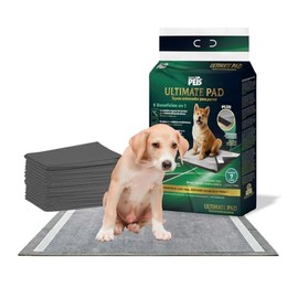 Fancy Pets Tapete Entrenador para Perros Ultimate Pad con Carbón Activado de Bambú 56 x 50 cm Alta Absorción Control de Olores con Atrayente Integrado y Bordes Antiderrames 14 Piezas