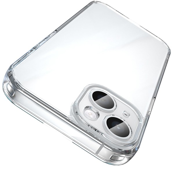 FINON iPhone15 用 ケース カバー スマホケース クリア クリアケース ハイブリッドケース 耐衝撃