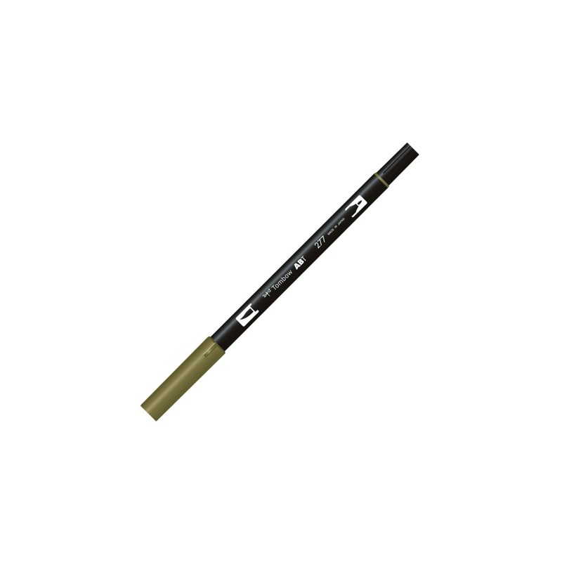 Tombow Brush Pen Double Sided Dark Green