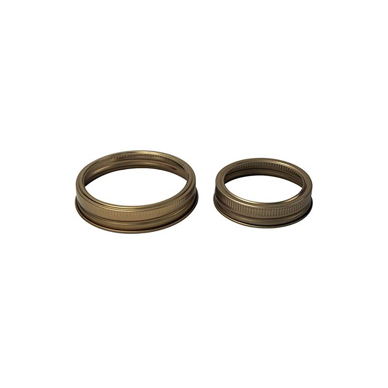 Copper Bands/Rings for Mason, Ball, Canning Jars (10 Pack, Regular