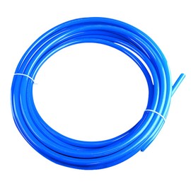 Joywayus 8mm x 5mm Pneumatic Tubing Air Compressor Tubing PU Pipe Polyurethane Hose Tube Fluid Gas Transfer 39.4ft 12 Meter Blue