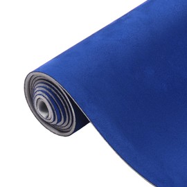 Motoforti Headliner Fabric 96" L x 57" W Interior Trim DIY Roof Repair Replacement Suede Fabric Blue 1 Pcs Long-lasting
