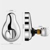 Shower Head Holder, 720° Universal Adjustment Shower Head Bracket, No