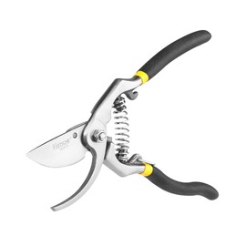 Hoteche Garden Shears 8.5 inches/215 mm – High-Quality Pruning Shears Made of 55# Carbon Steel, Forged and Polished – Yellow/Black Double Colour – Garden Shears from Professionals