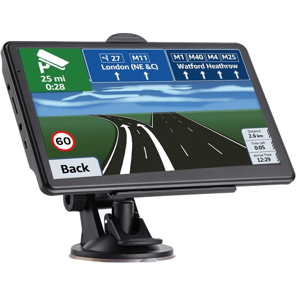 GPS Navigation for Car, 2024 Map 7 inch Touch Screen