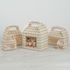Restaurantware Bio Tek 10 x 7 x 8 Inch Gable