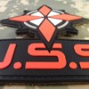 Resident Evil Op Raccoon City USS Logo Umbrella Security PVC