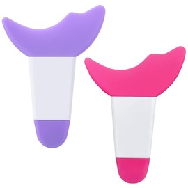 Multi-functional Eye Makeup Aid Guard Tool Set of 2 Mascara Guard Eyeshadow Shield Curler Eyelash Aid Tool Eyelash Perm Pad (A)