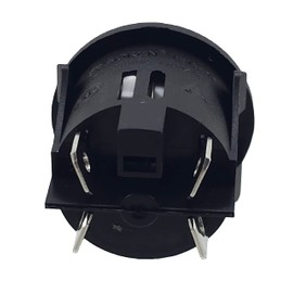 Push Button PS18-16 Installation Diameter 25 mm 250 V 16 A Red Illuminated Push-On Flat Connector 6.3 mm