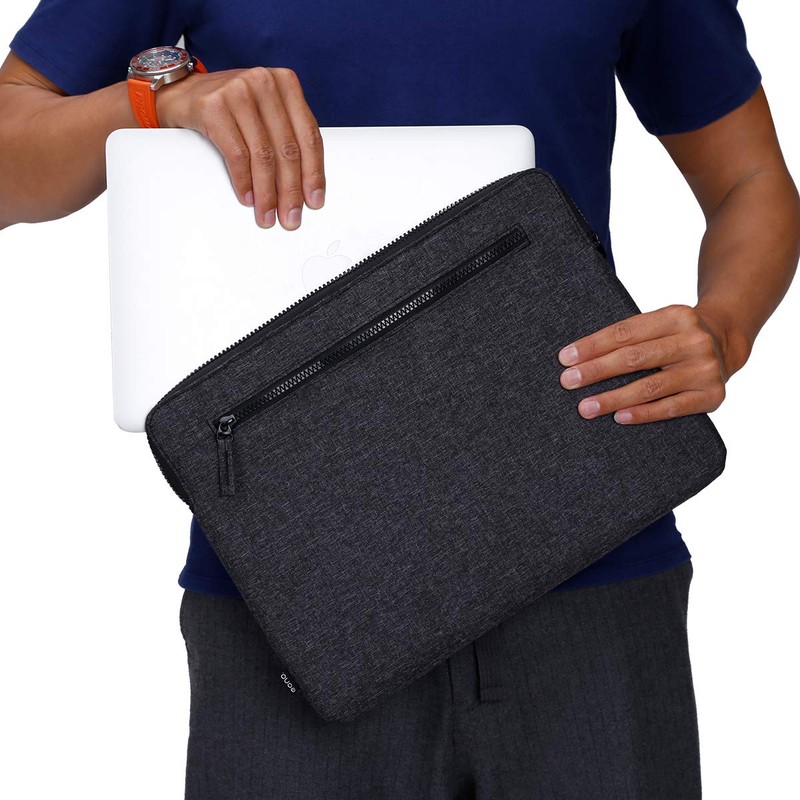 Eono Minimalism Laptop Sleeve with 2 Compartments Padded Notebook Tablet