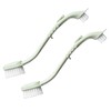 Skylarlife Multifunctional Double-ended Shoes Brush with Comfortable Handle Deep Clean