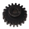 20T 22mm Diameter RC Motor Gear Steel Rust Protection Black