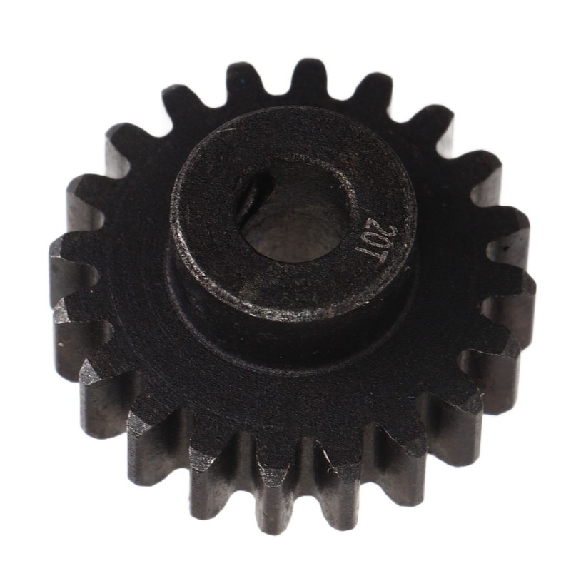 20T 22mm Diameter RC Motor Gear Steel Rust Protection Black