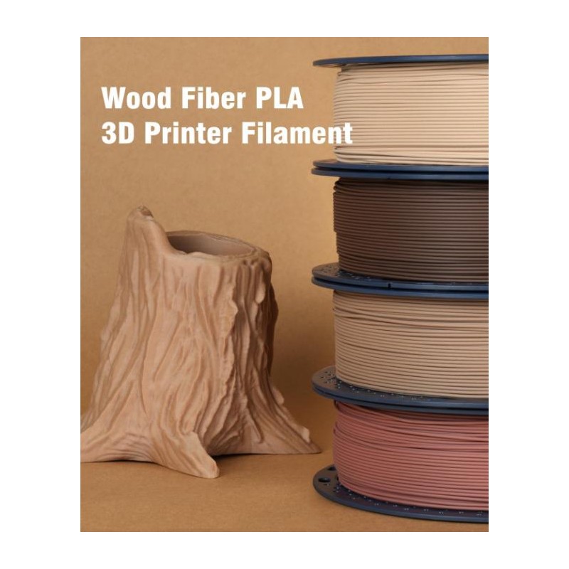 SUNLU Wood PLA Filament3D printer filament 1KG similar to real